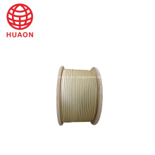 Cable de cobre plano cubierto de cinta de mica de fibra de vidrio individual